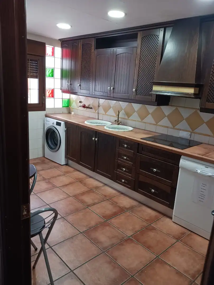 Cuina de Loft de lloguer en Granada amb Aire condicionat, Calefacció i Moblat