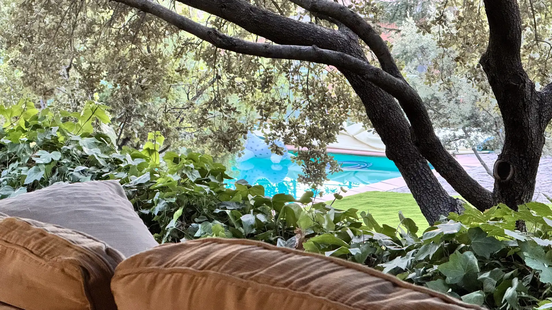 Jardí de Casa o xalet en venda en Collado Villalba amb Calefacció, Jardí privat i Terrassa