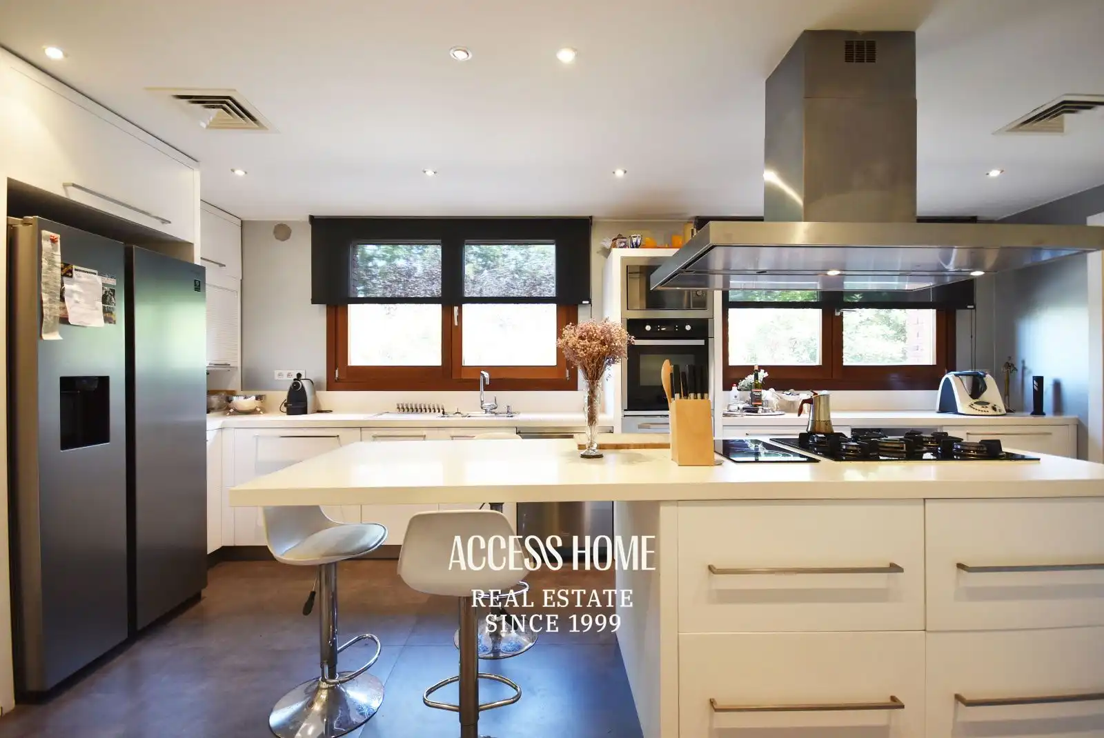Cocina de Casa o chalet en venta en Cabrera de Mar con Aire acondicionado, Calefacción y Alarma