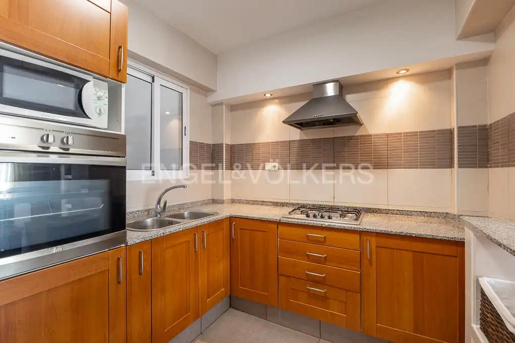 Kitchen of Flat for sale in Sueca  with Heating, Terrace and Furnished
