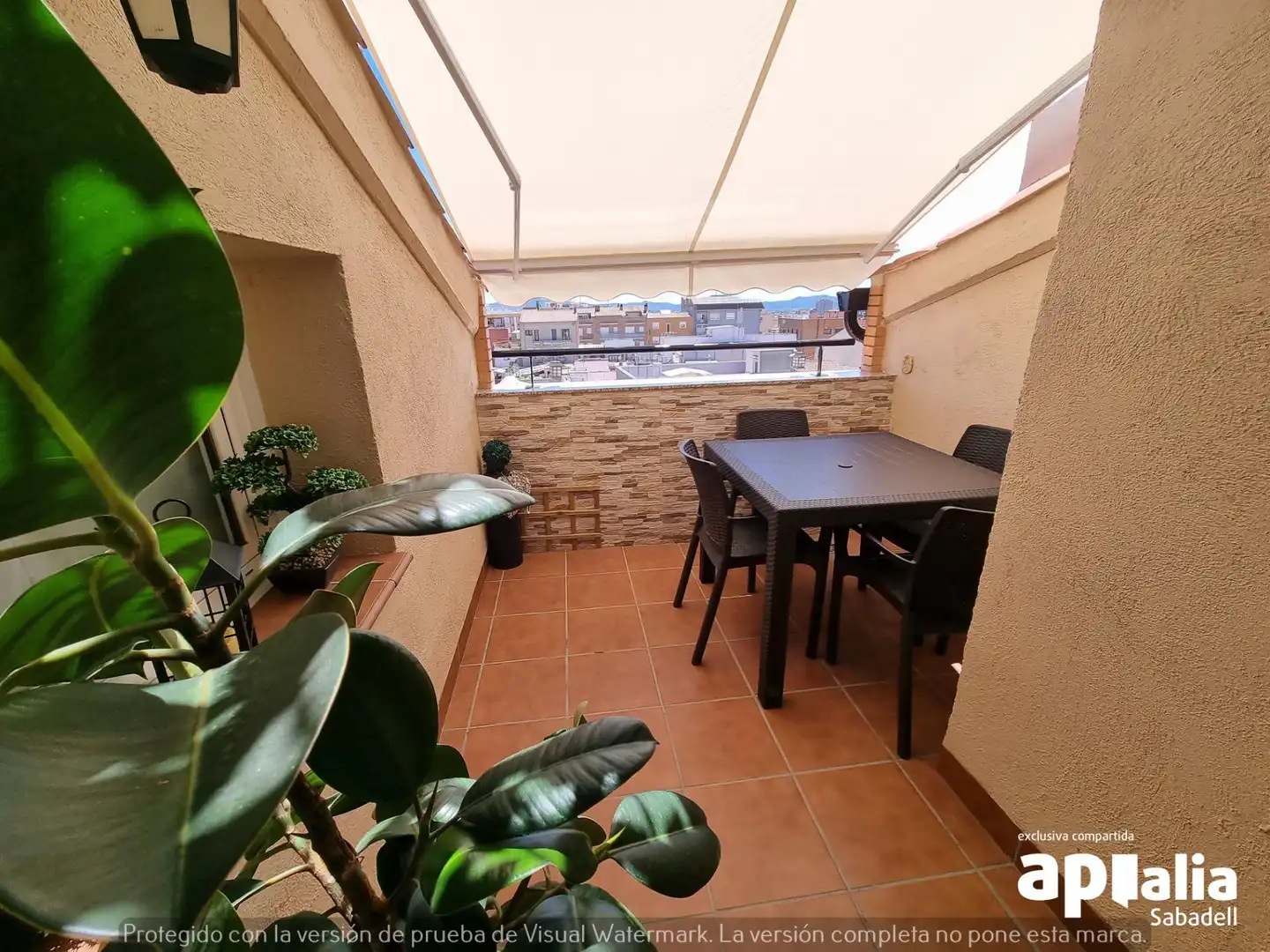 Terrace of Attic for sale in Sabadell  with Heating, Terrace and Furnished