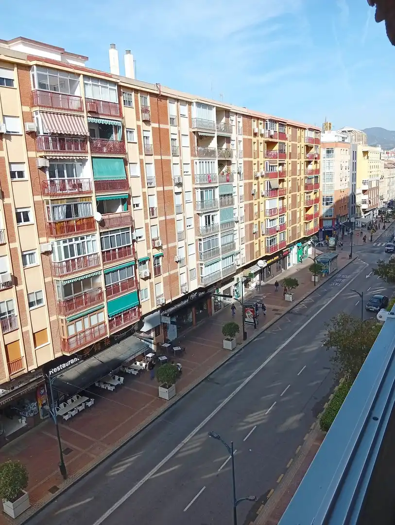 Exterior view of Flat for sale in Málaga  with Air Conditioner