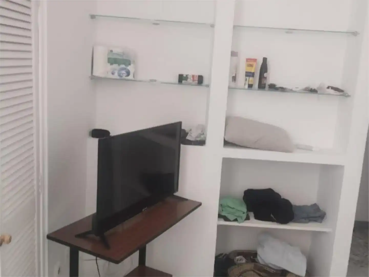 Living room of Flat for share in Granadilla de Abona  with Air Conditioner and Furnished