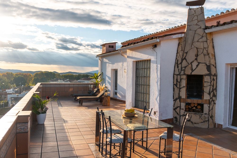 Terrace of Apartment for sale in Vidreres  with Heating, Terrace and Balcony
