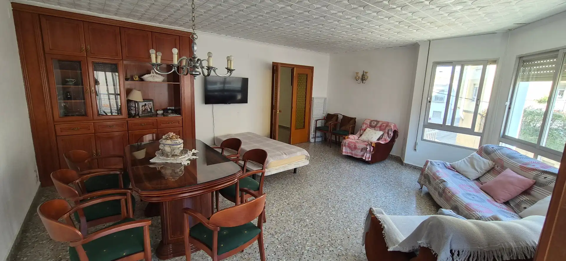 Sala d'estar de Casa o xalet en venda en Bellreguard amb Aire condicionat, Calefacció i Jardí privat