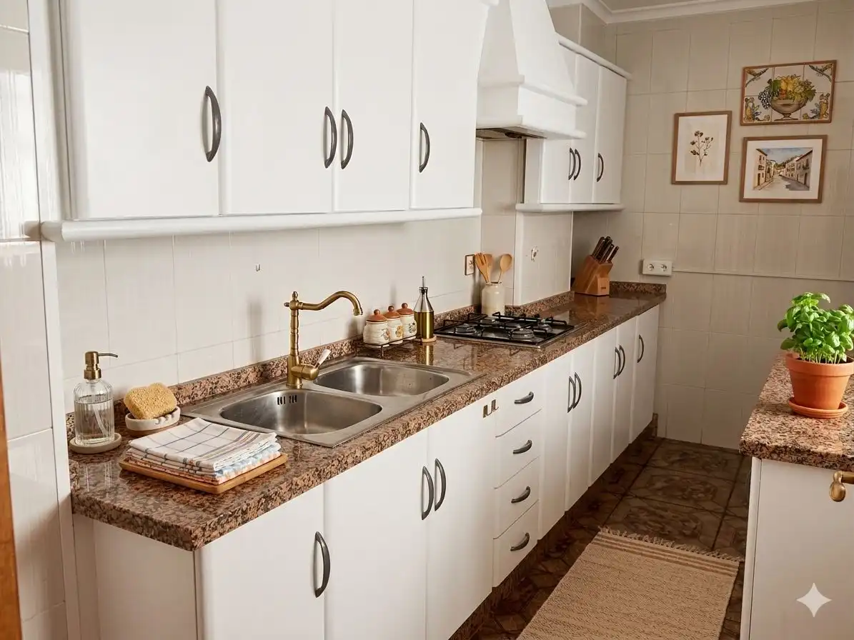 Kitchen of Detached homes for sale in Cuevas Bajas  with Private garden