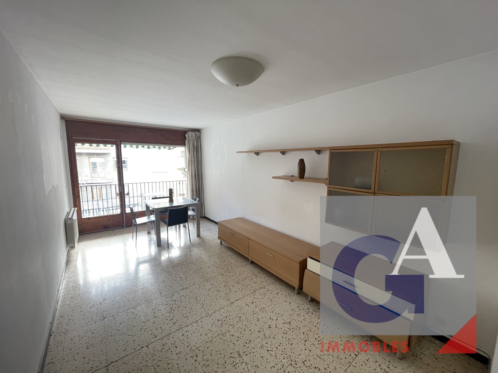 Living room of Flat for sale in Sant Joan de les Abadesses  with Heating, Storage room and Furnished