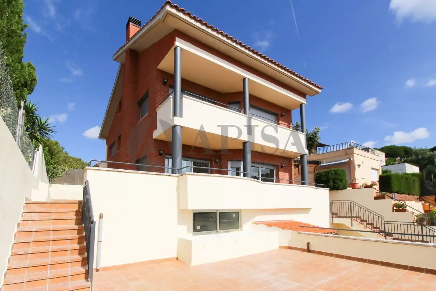 Vista exterior de Casa o chalet de alquiler en Cabrils con Calefacción y Parquet