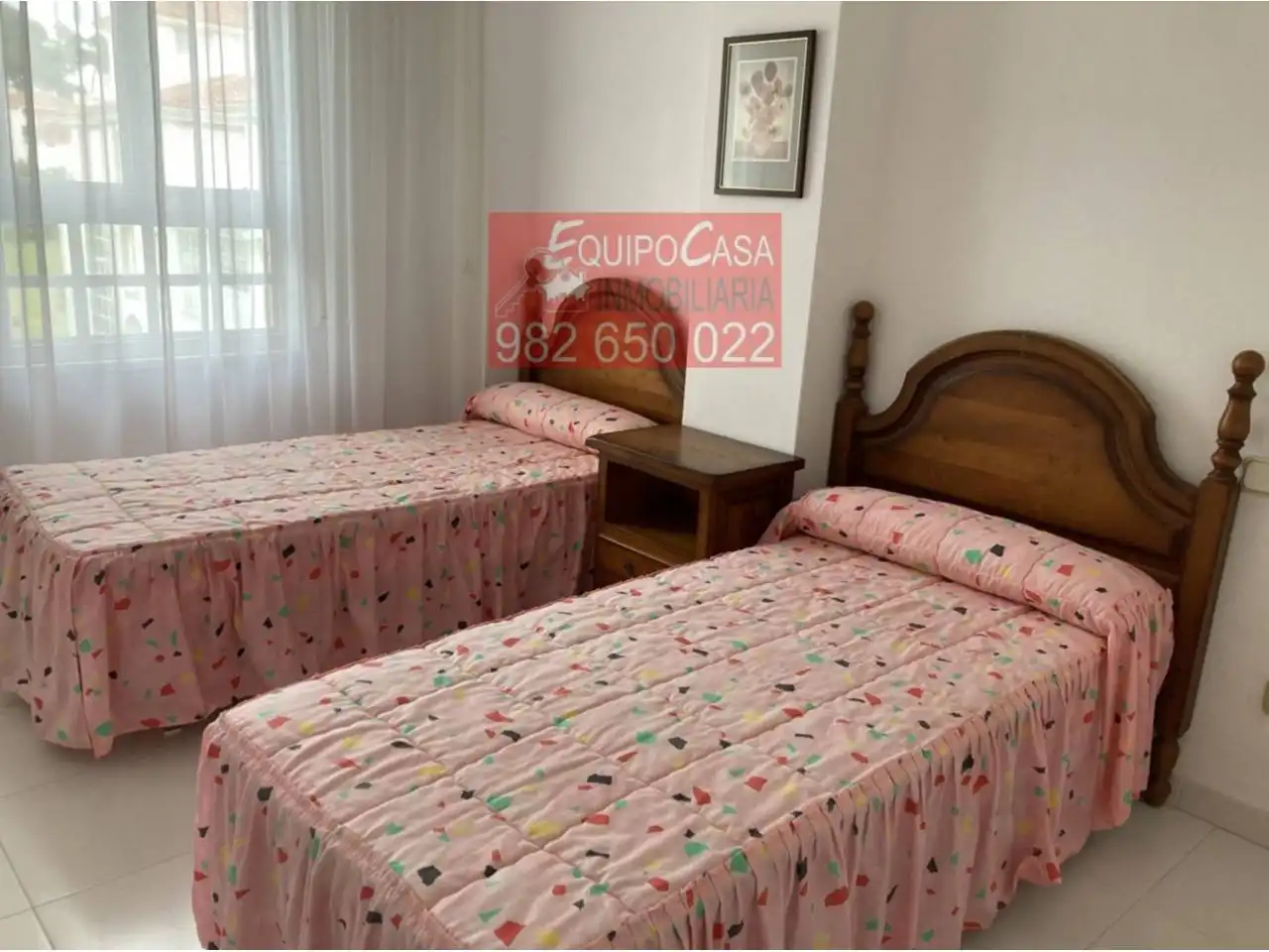 Schlafzimmer von Maisonette zur Miete in O Grove   mit Terrasse, Möbliert und Balkon