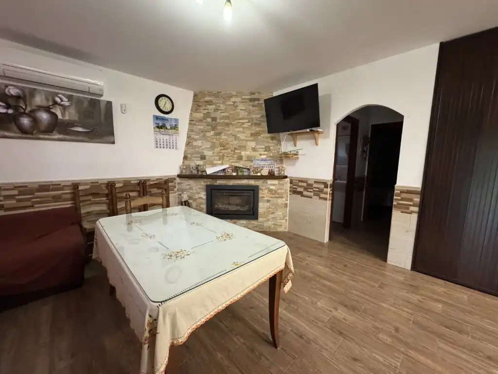 Comedor de Finca rústica en venta en San Vicente de Alcántara con Aire acondicionado y Piscina