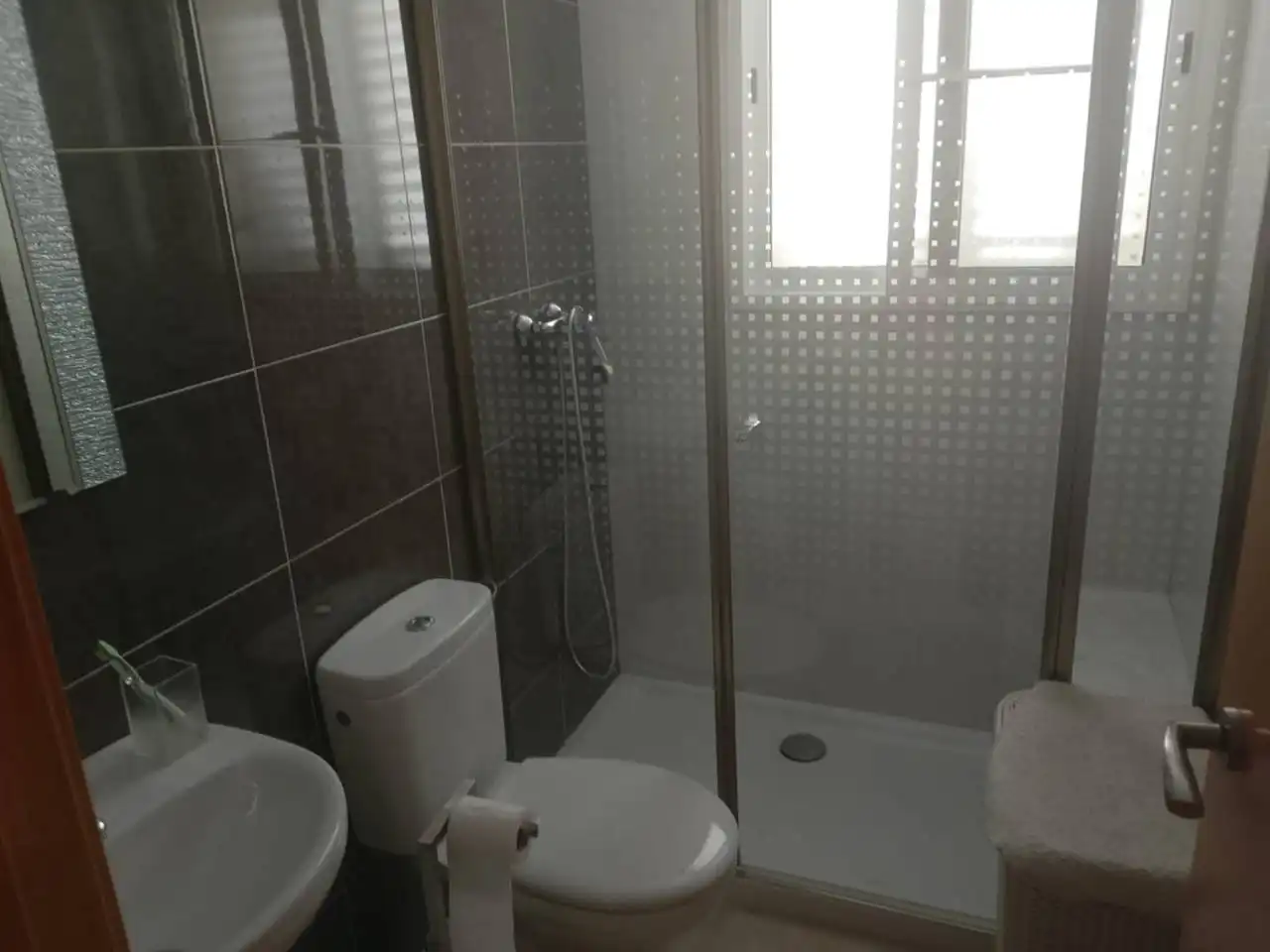 Badezimmer von Wohnung zum Verkauf in Simat de la Valldigna mit Klimaanlage, Heizung und Terrasse