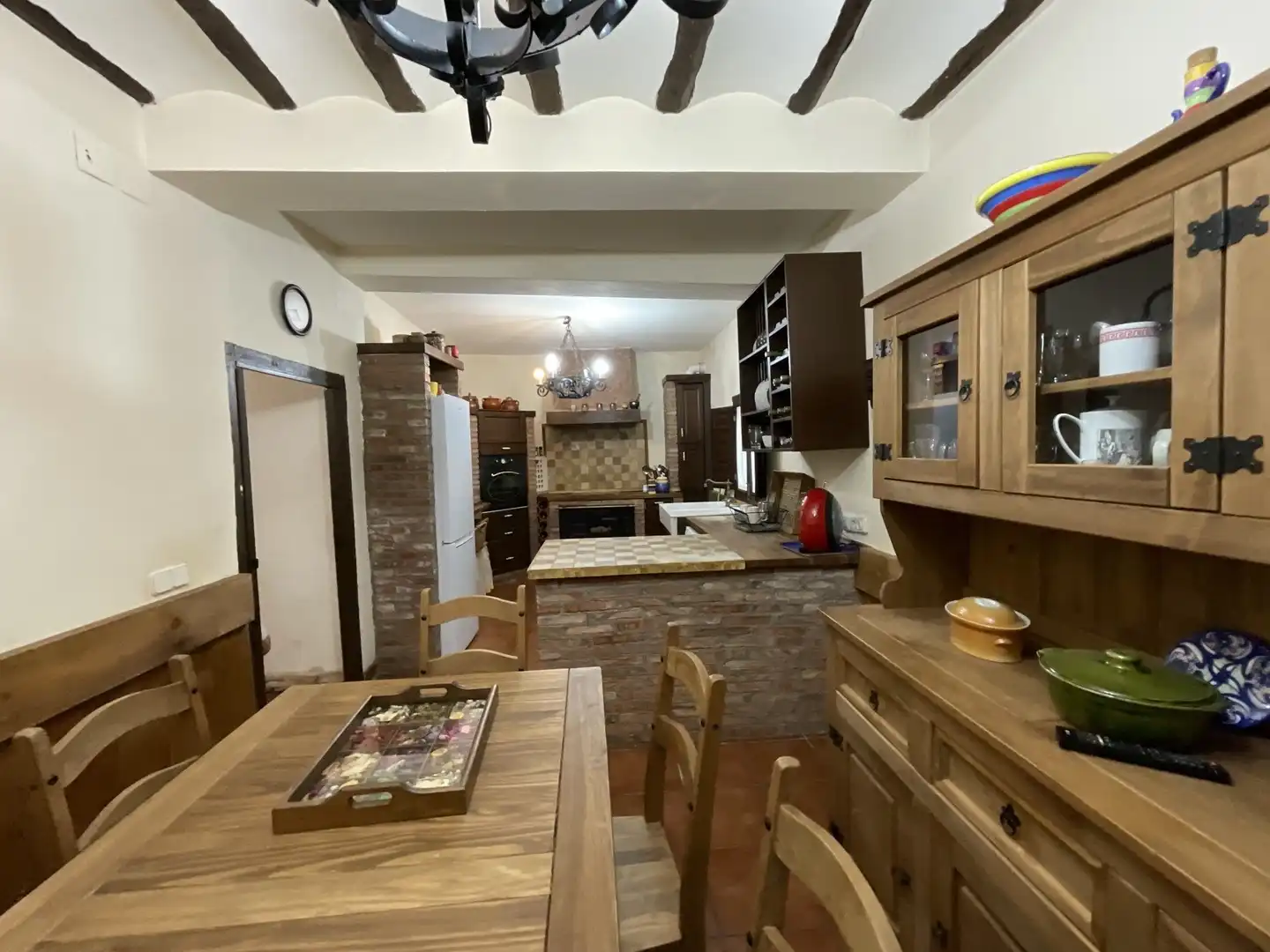 Kitchen of Country homes for sale in Bobadilla  with Parquet flooring, Terrace and Storage room