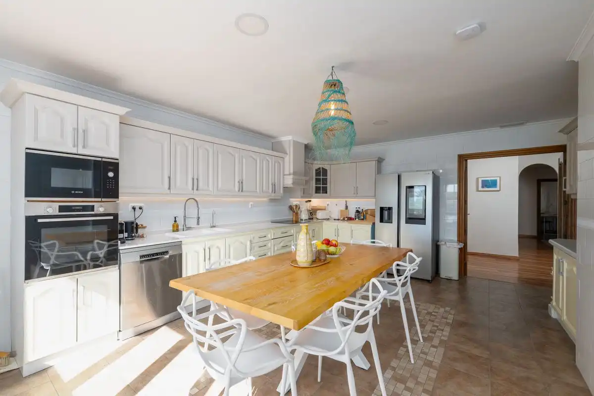Cocina de Casa o chalet en venta en Elche / Elx con Aire acondicionado, Calefacción y Jardín privado