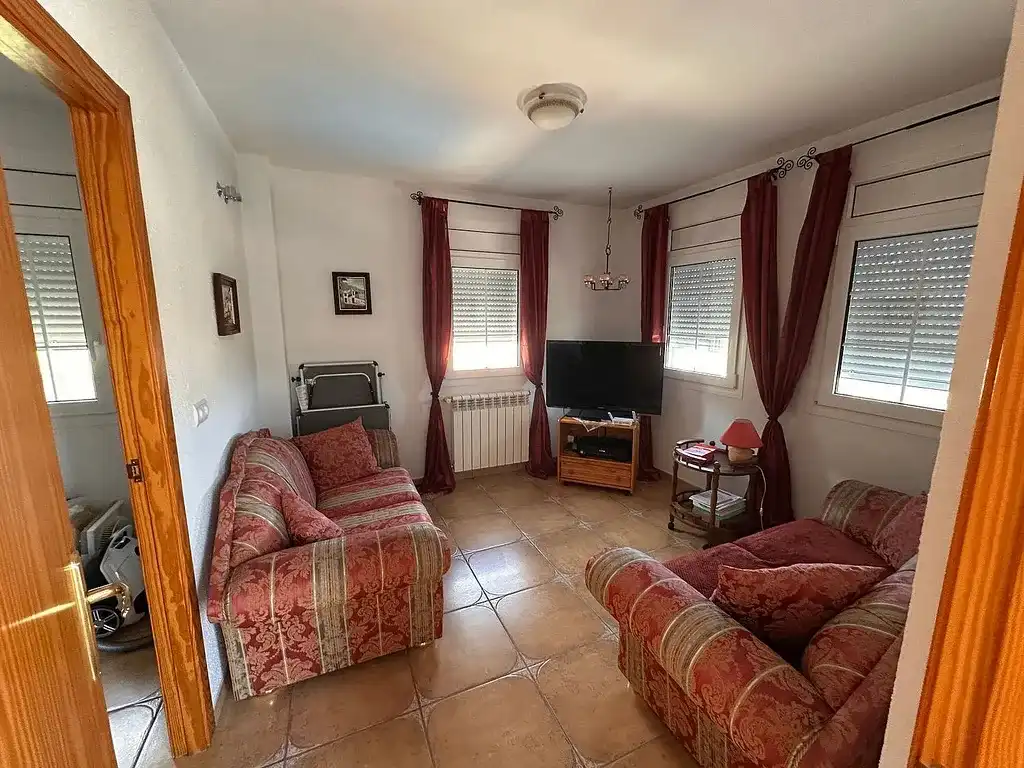 Sala d'estar de Casa o xalet en venda en Pratdip amb Aire condicionat, Calefacció i Jardí privat