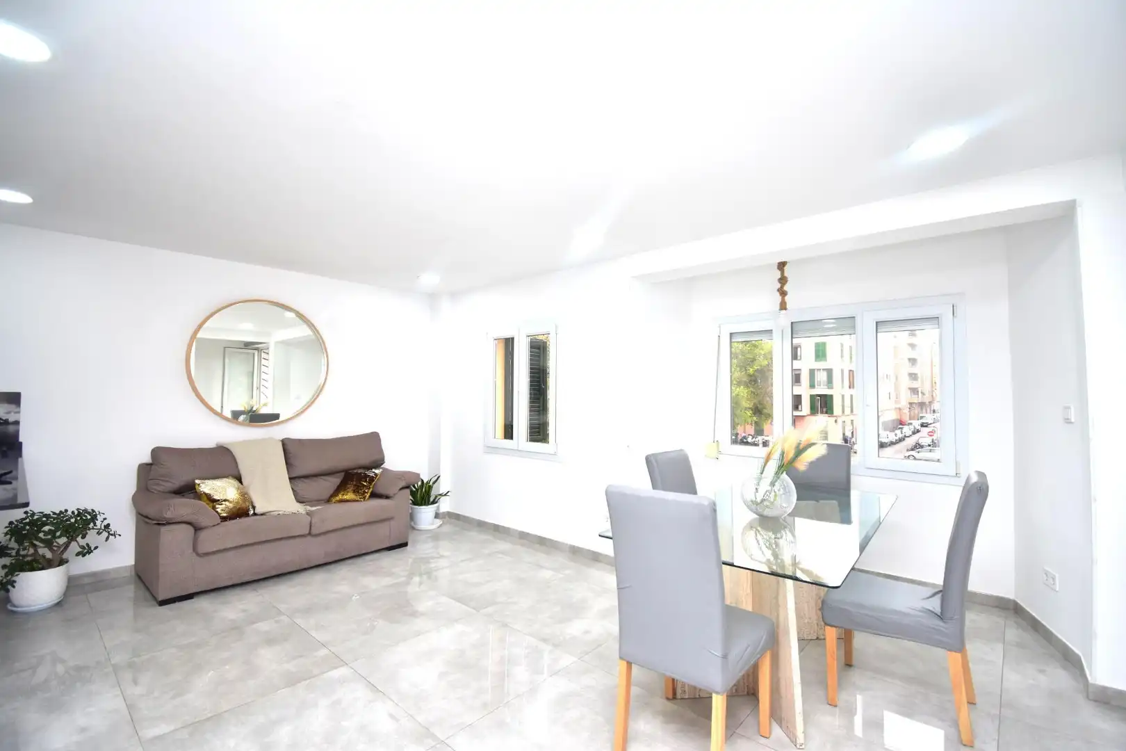 Sala de estar de Piso en venta en  Palma de Mallorca con Aire acondicionado, Calefacción y Amueblado