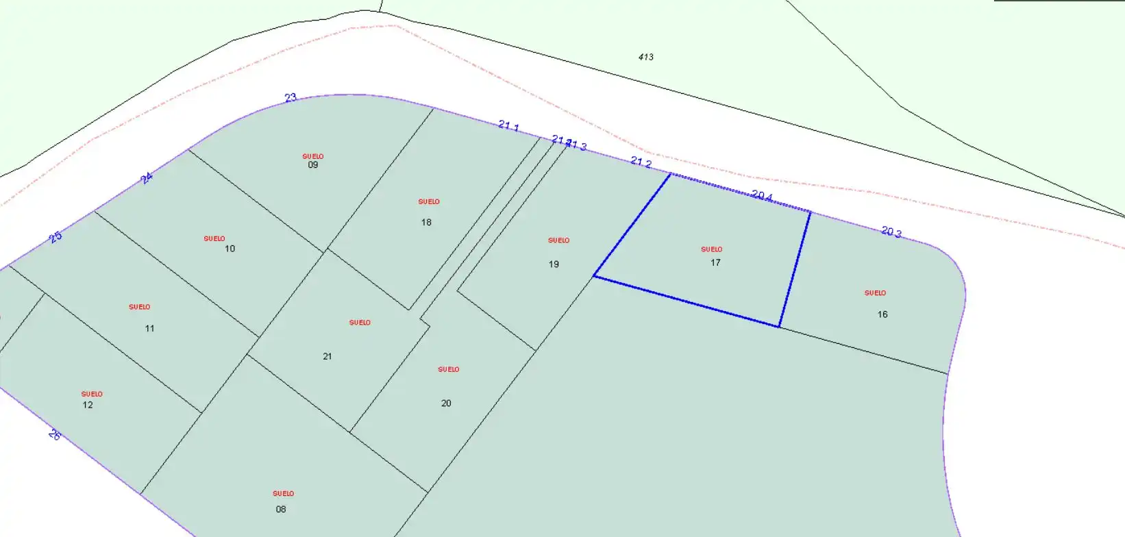 Terreno residenziale in vendita a parcela 20.4 sector 102, imagen 13