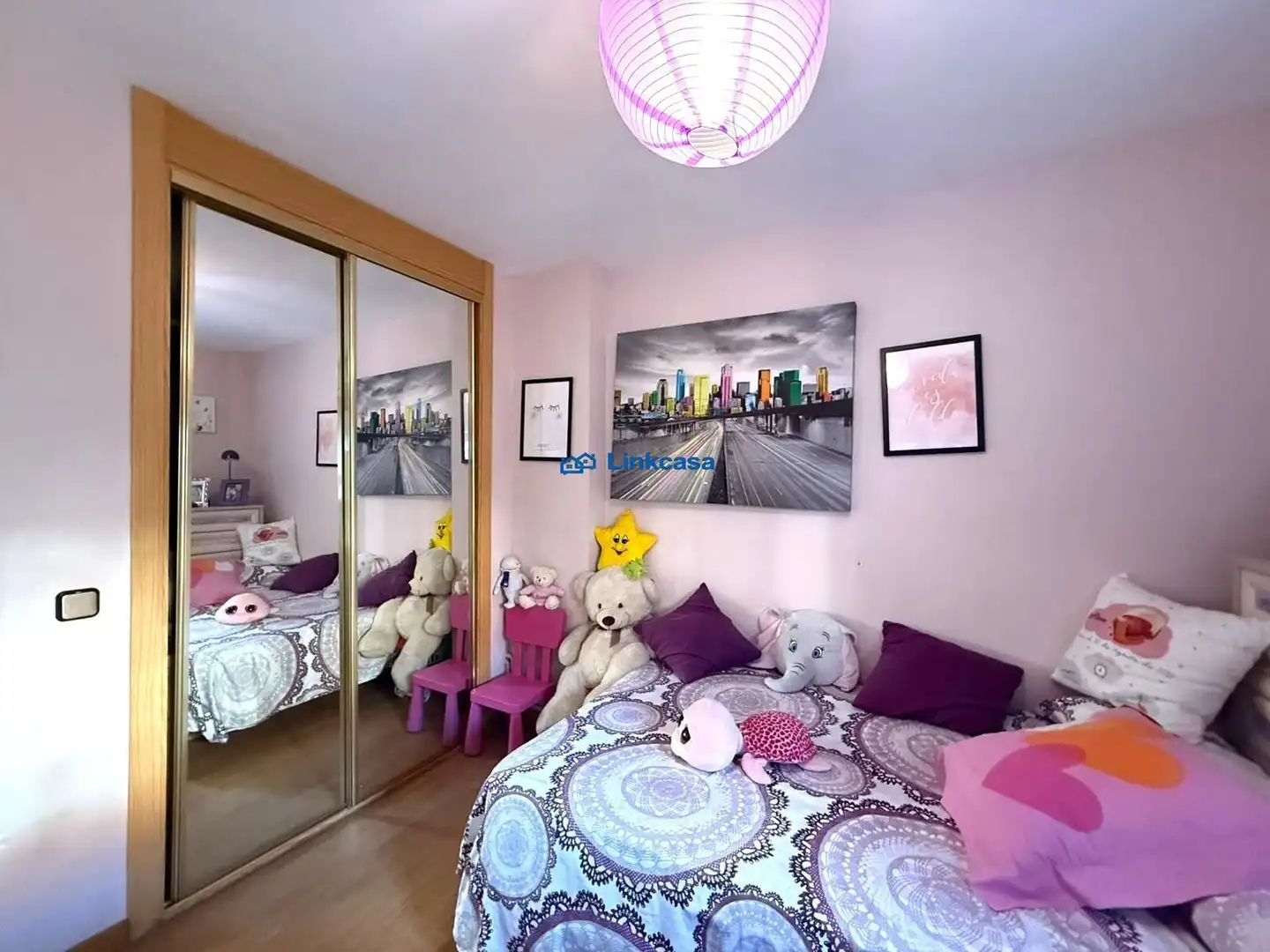 Bedroom of Flat for sale in Madrid  with Air Conditioner, Heating and Private garden
