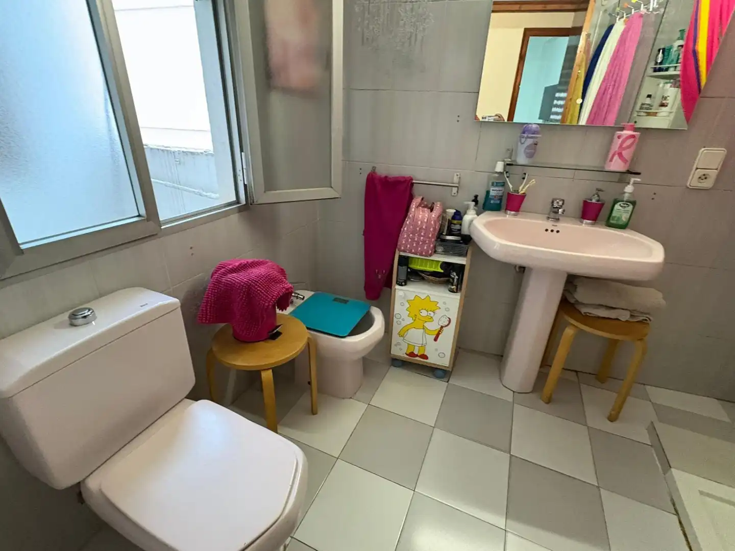 Bathroom of Flat for sale in Llanera de Ranes  with Air Conditioner, Furnished and Balcony