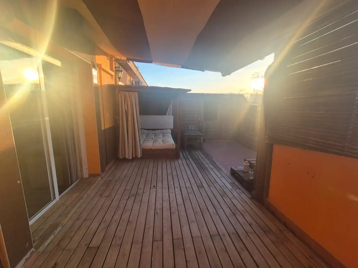 Terraza de Ático en venta en Santa Coloma de Gramenet con Aire acondicionado, Parquet y Terraza