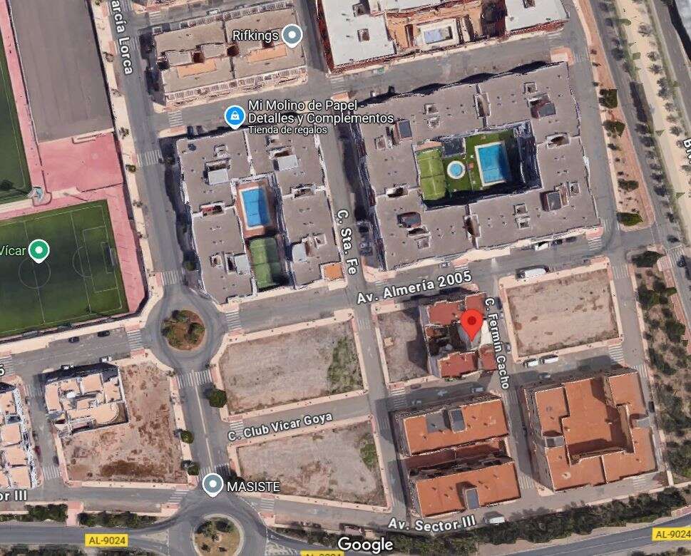 Vista exterior de Pis en venda en Vícar