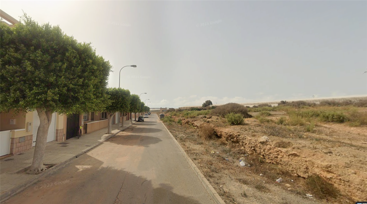 Exterior view of Single-family semi-detached for sale in El Ejido