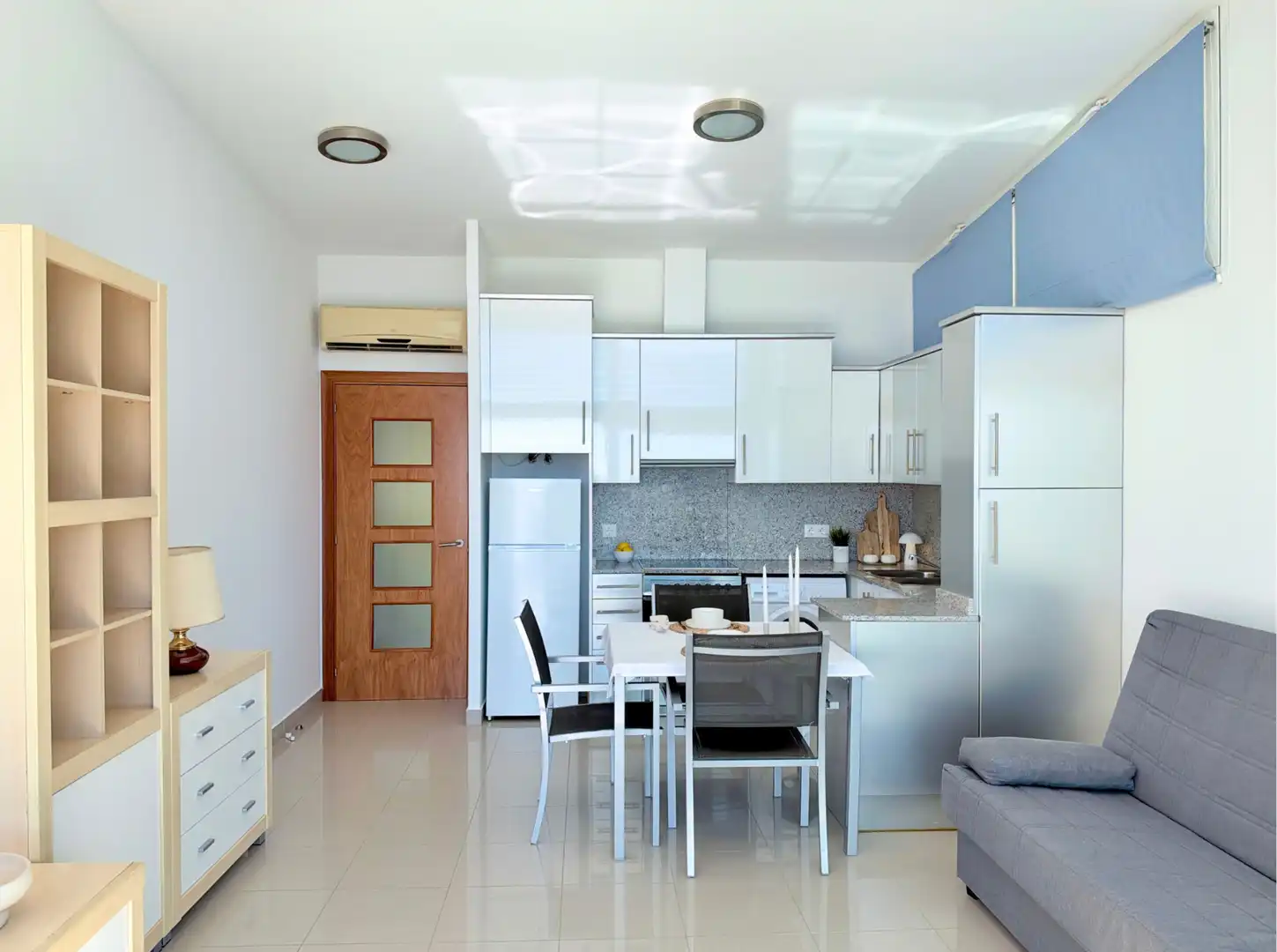 Kitchen of Flat for sale in Almadrava - Canyelles - Puig-Rom