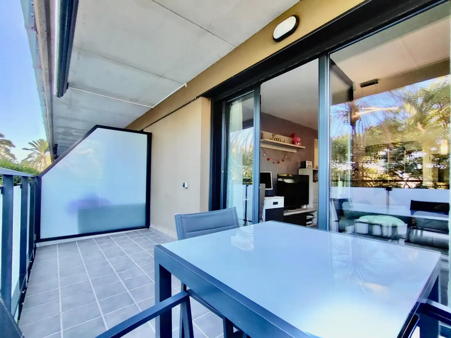 Terrace of Flat for sale in Salou  with Air Conditioner, Heating and Parquet flooring