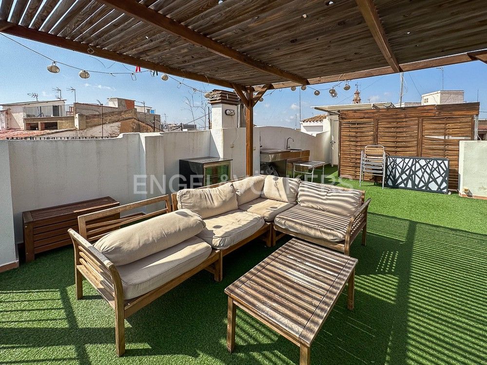Terrassa de Àtic de lloguer en  Valencia Capital amb Aire condicionat, Calefacció i Terrassa