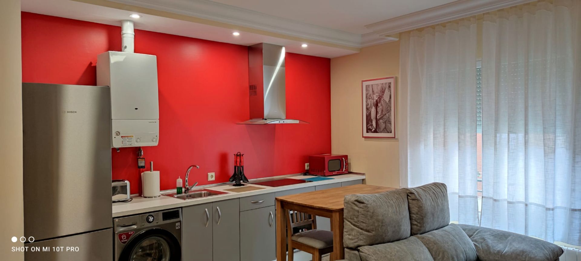 Kitchen of Apartment for sale in Ciudad Real Capital  with Air Conditioner, Heating and Parquet flooring