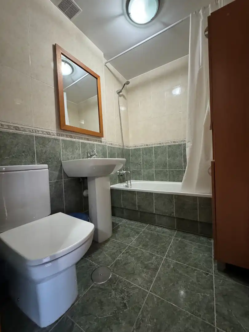 Bathroom of Flat for rent in Ames  with Heating, Storage room and Furnished