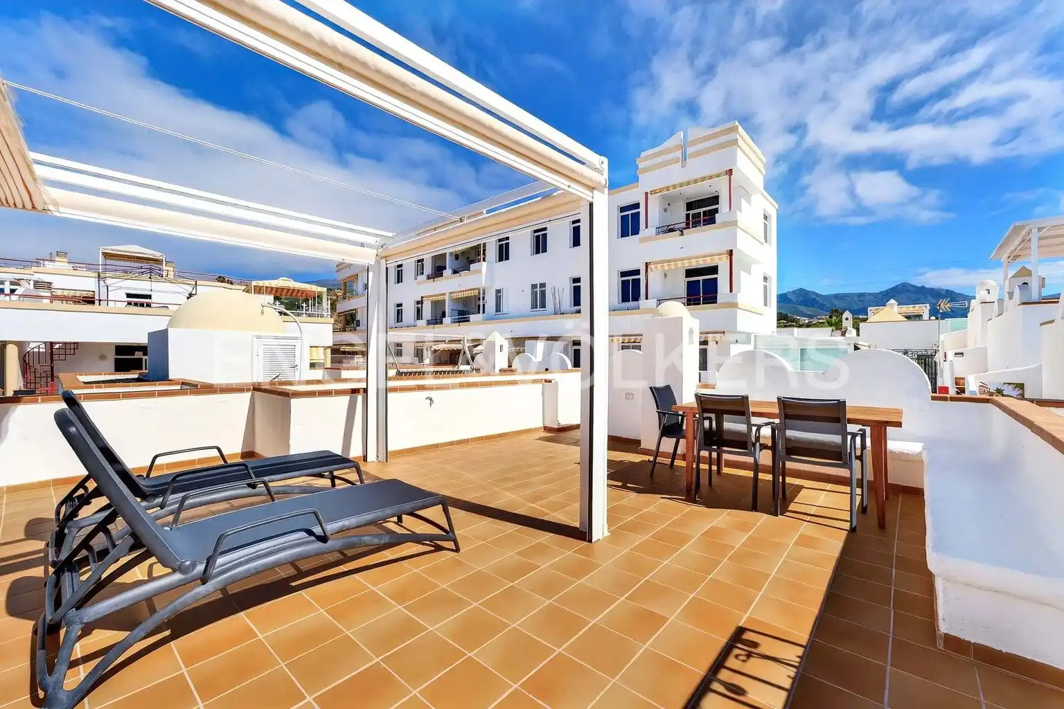 Terraza de Casa o chalet en venta en Adeje con Terraza, Piscina y Amueblado