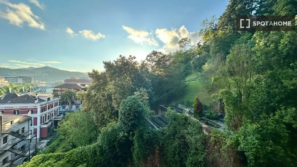 Vista exterior de Apartamento para compartir en Bilbao  con Aire acondicionado, Terraza y Amueblado