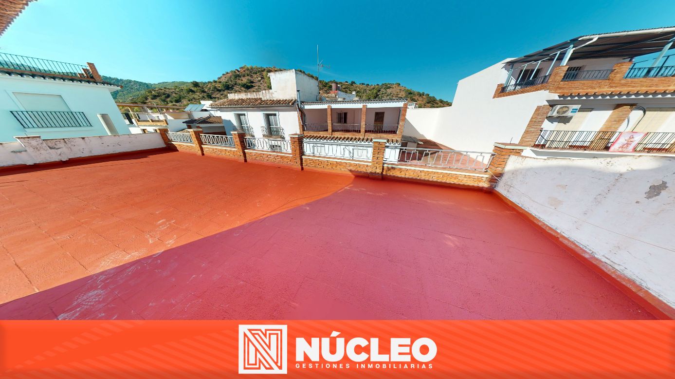 Exterior view of Single-family semi-detached for sale in Tolox  with Terrace