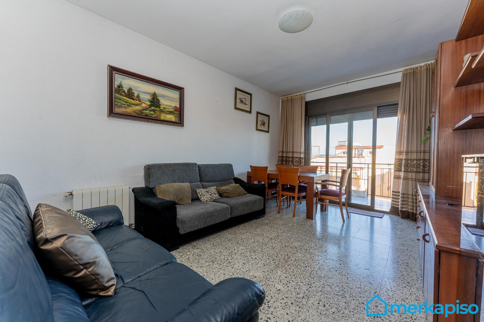 Living room of Flat for sale in Castelldefels  with Heating, Terrace and Storage room