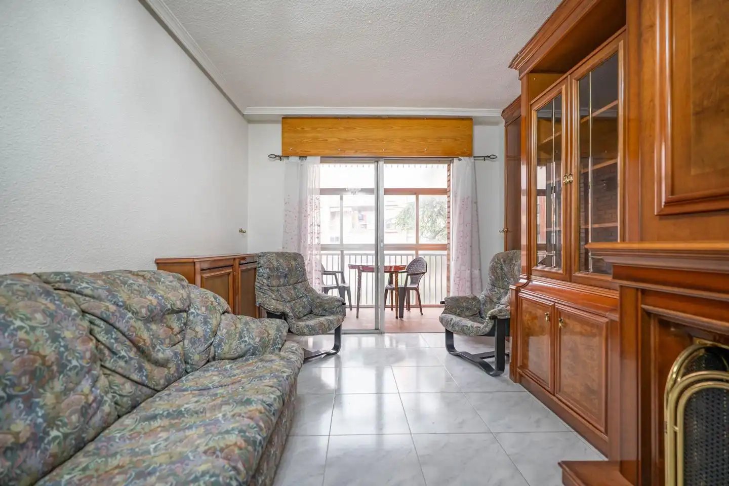 Sala de estar de Piso de alquiler en Ávila con Calefacción y Amueblado