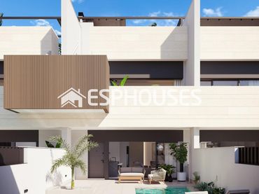 Bungalow amb balcó en venda a Pilar de la Horadada ciudad