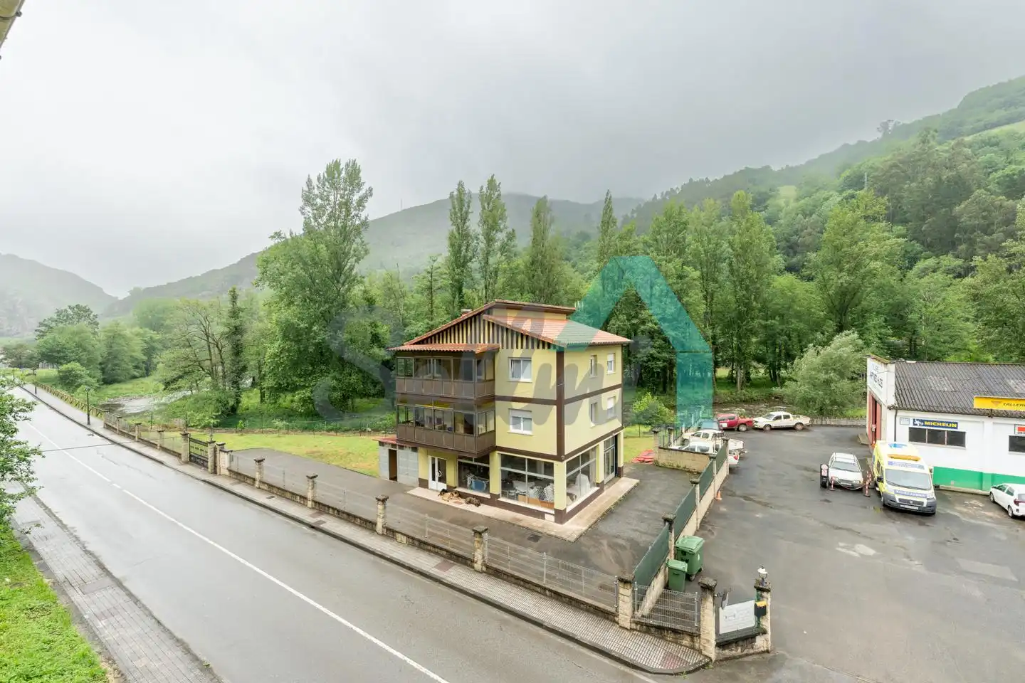 Exterior view of Flat for sale in Belmonte de Miranda  with Heating and Terrace