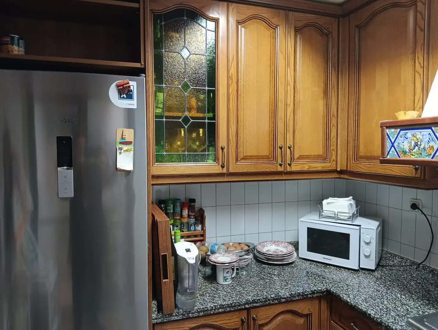Kitchen of Flat for sale in Sevilla  with Air Conditioner, Terrace and Balcony