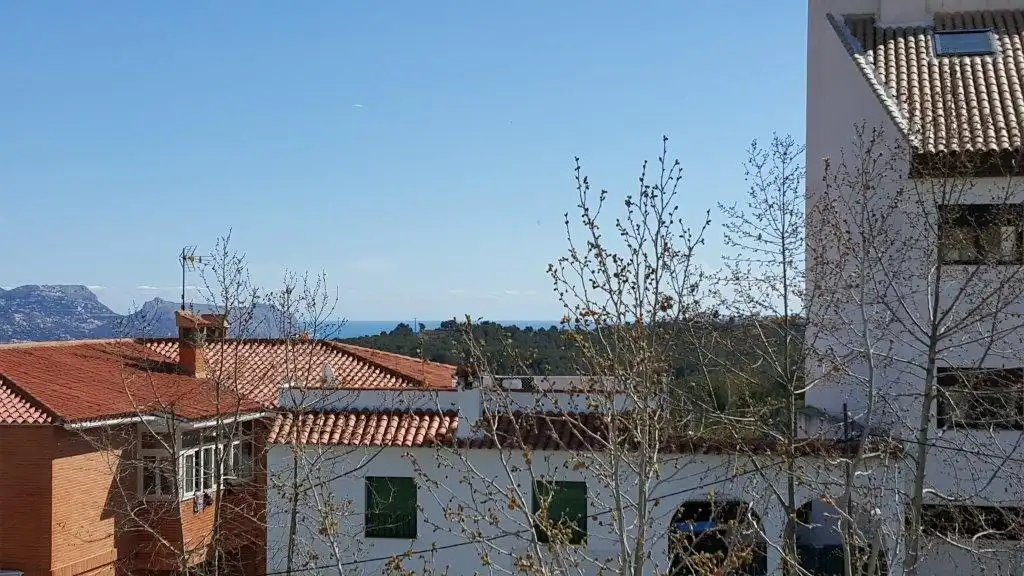 Vista exterior de Piso en venta en La Nucia con Aire acondicionado, Calefacción y Amueblado