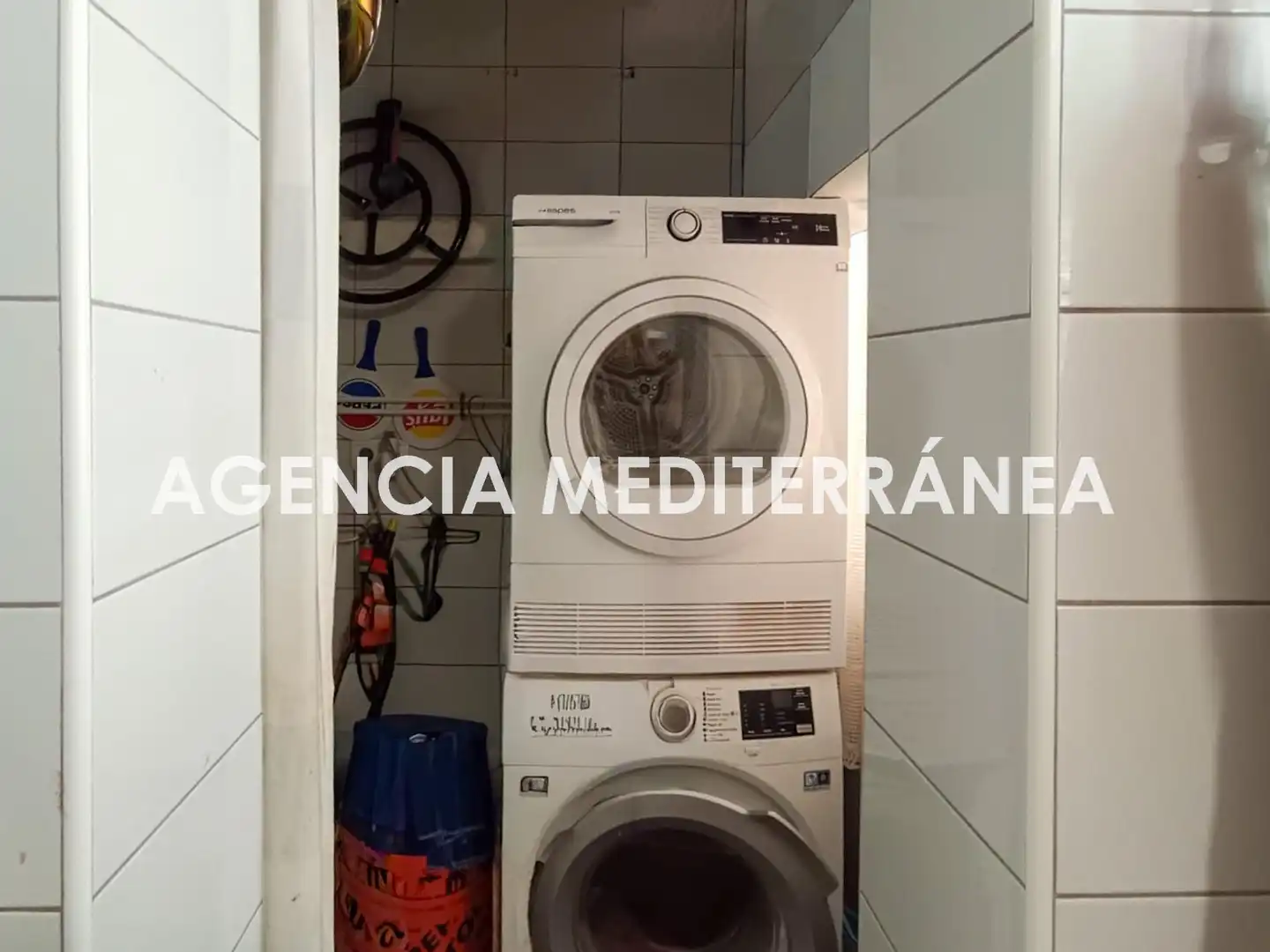 Bany de Apartament en venda en Santa Eulària des Riu amb Aire condicionat, Calefacció i Jardí privat