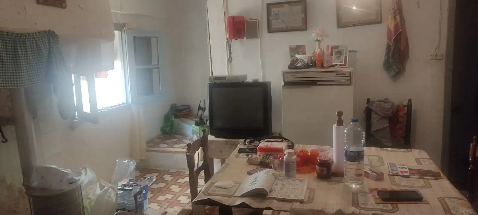 Sala de estar de Finca rústica en venta en Crivillén con Jardín privado