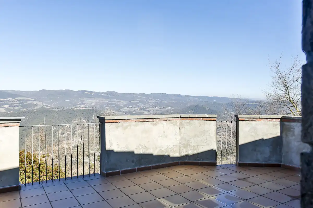Terrace of Country homes for sale in Aguilar de Segarra  with Heating, Swimming Pool and Internet