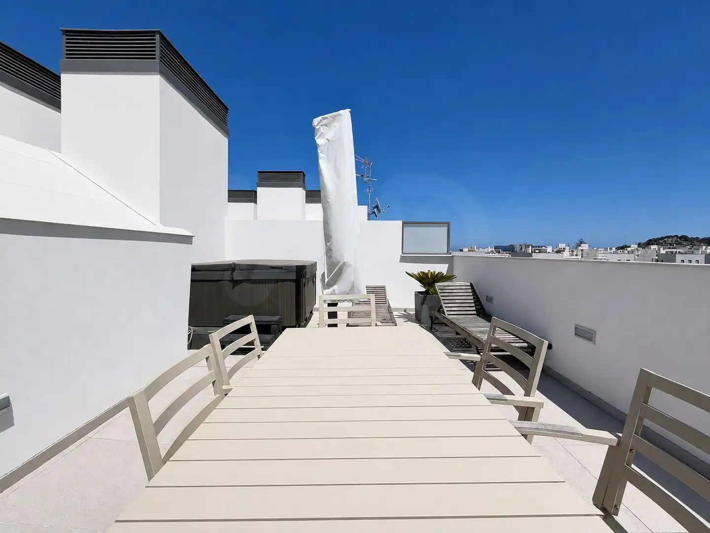 Attique avec piscine à vendre à El Montgó, imagen 34