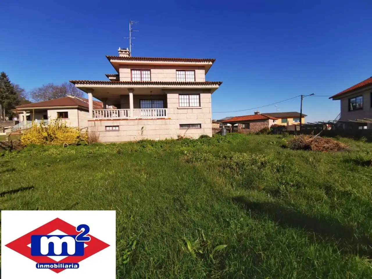 Vista exterior de Casa o chalet de alquiler en Mos con Calefacción y Terraza