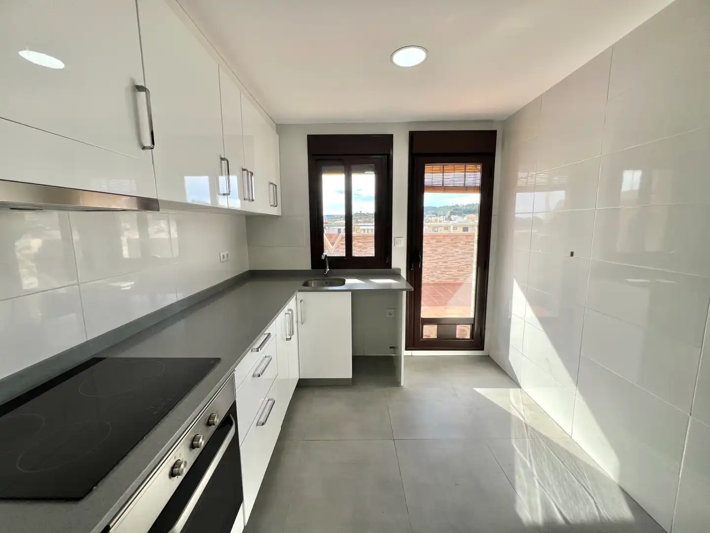 Cocina de Dúplex en venta en Chiva con Terraza