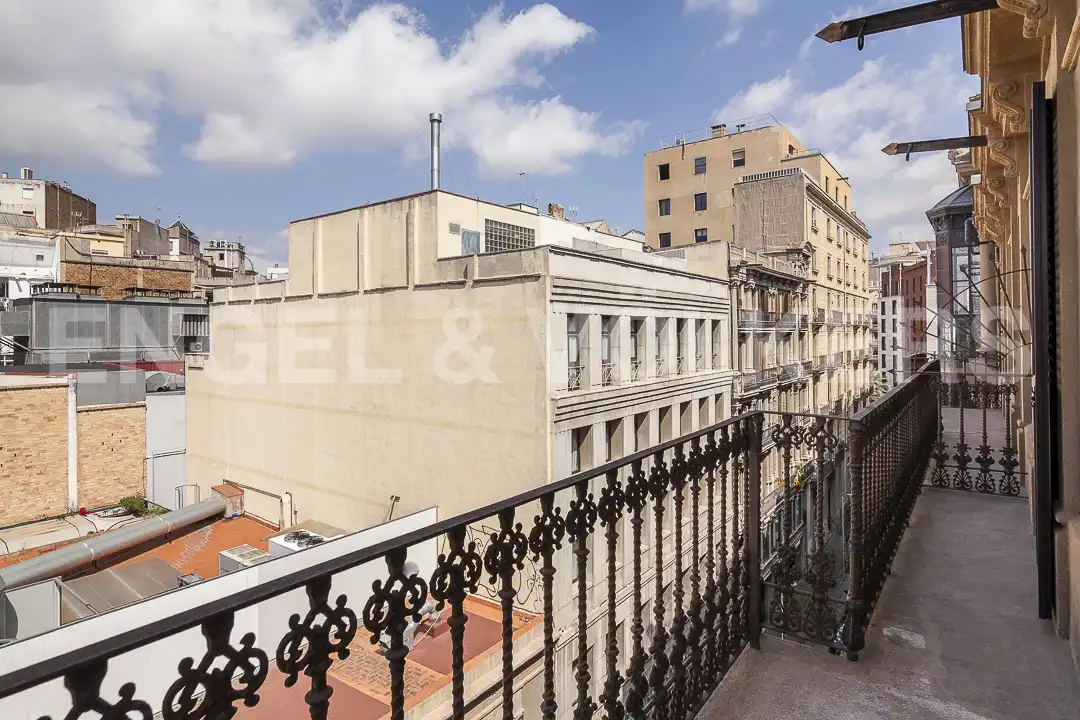 Vista exterior de Pis de lloguer en Barcelona amb Aire condicionat, Calefacció i Parquet
