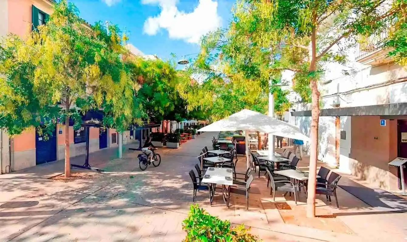 Vista exterior de Pis en venda en  Palma de Mallorca amb Moblat i Balcó