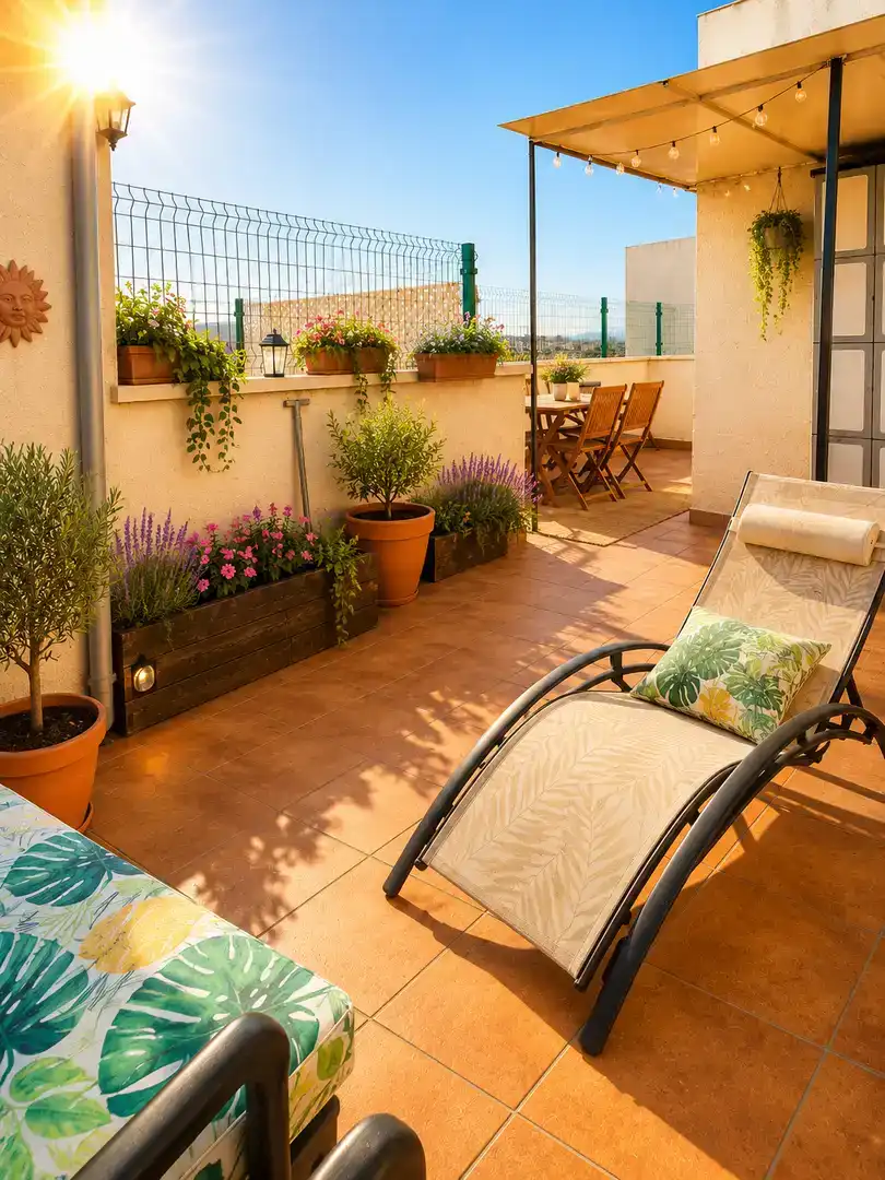 Terrassa de Àtic en venda en Málaga Capital amb Aire condicionat i Piscina