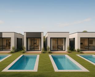 Swimming pool of Single-family semi-detached for sale in Santa Coloma de Farners  with Air Conditioner