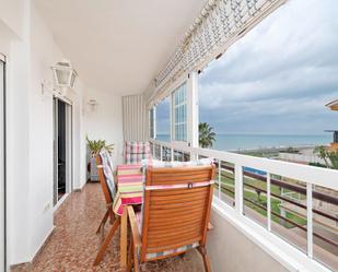 Terrace of Flat for sale in Rincón de la Victoria  with Air Conditioner, Heating and Private garden